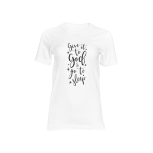 Sleep with God" T-shirt