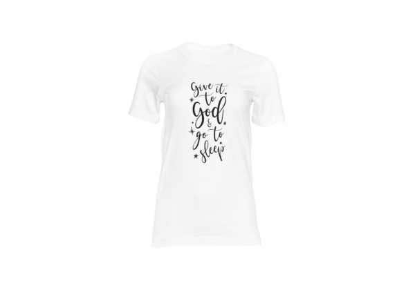Sleep with God" T-shirt