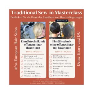 Traditional Sew-In Masterclass