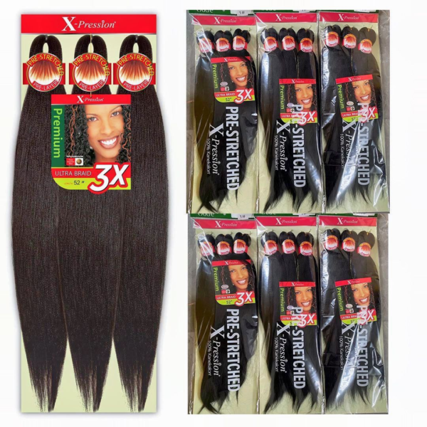 3X Pre-Stretched X-Pression Braiding Hair - Image 2