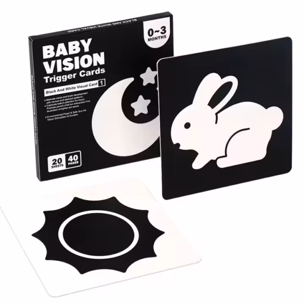 Tarjetas Baby Vision - Estimulación visual (0-3 meses)