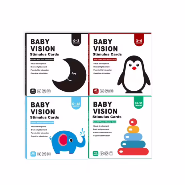 Cartes Baby Vision Évolutives (0–3 ans)