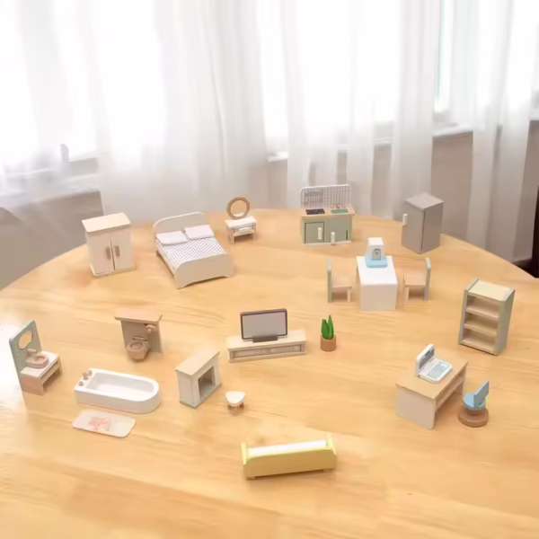 Mini Meubles pour Maison de Poupée