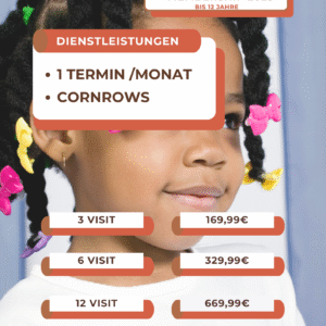 Mpessa Kids Membership - Cornrows Special